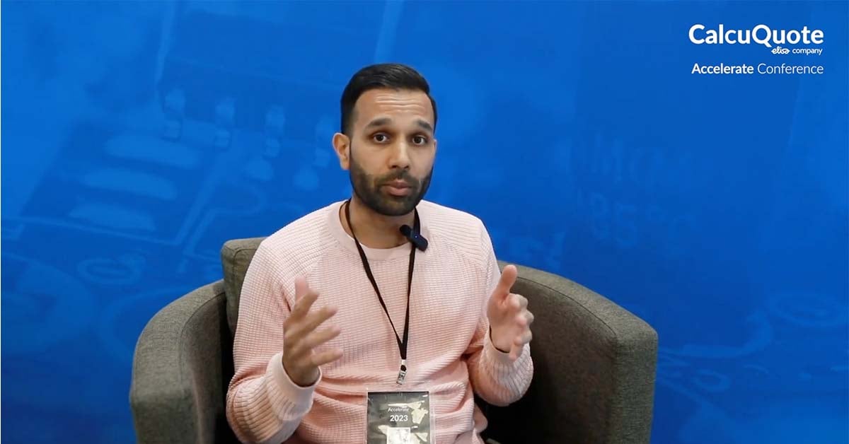 Raj Vora from VAS Engineering about CalcuQuote video preview