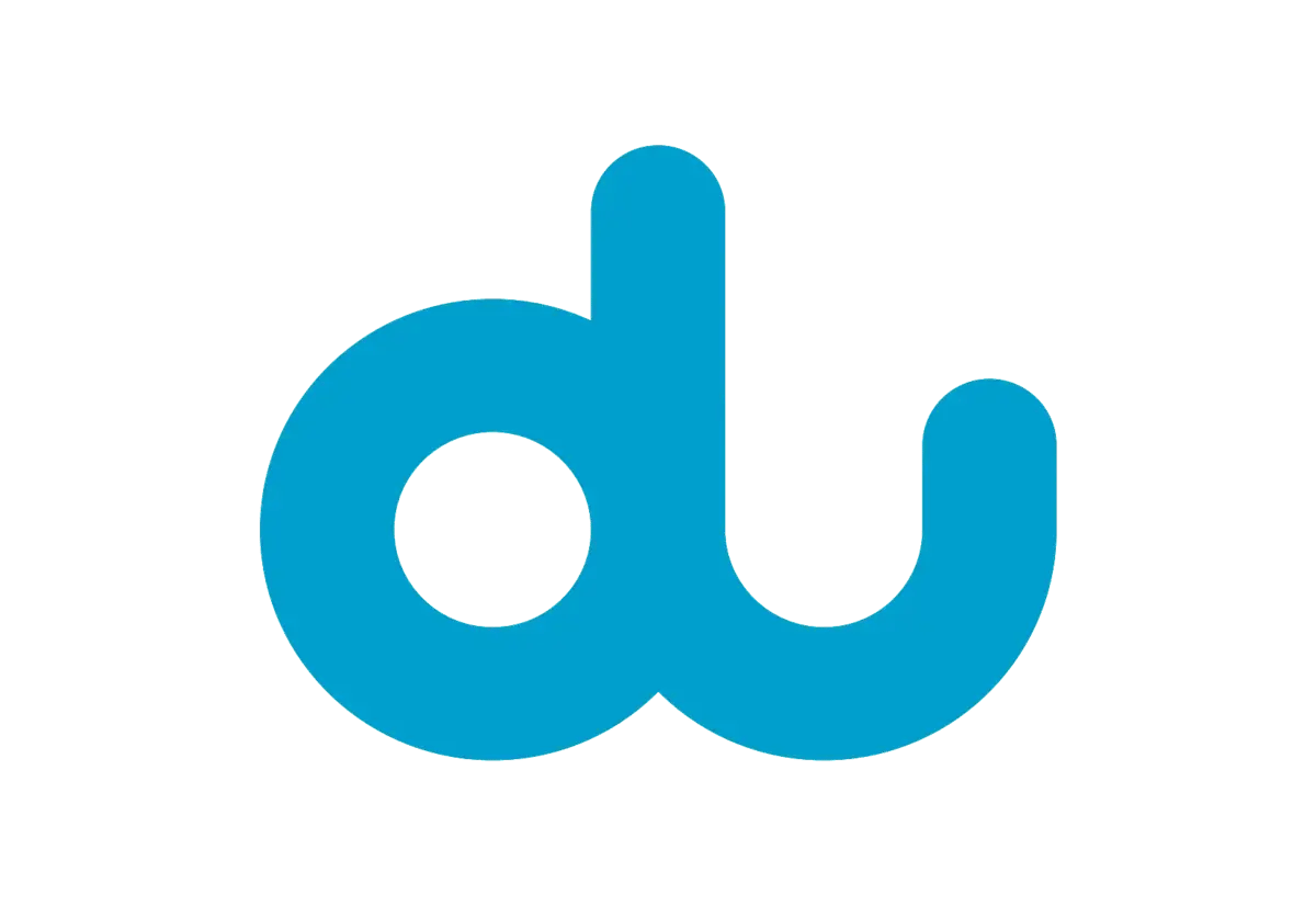 DU logo in brand blue