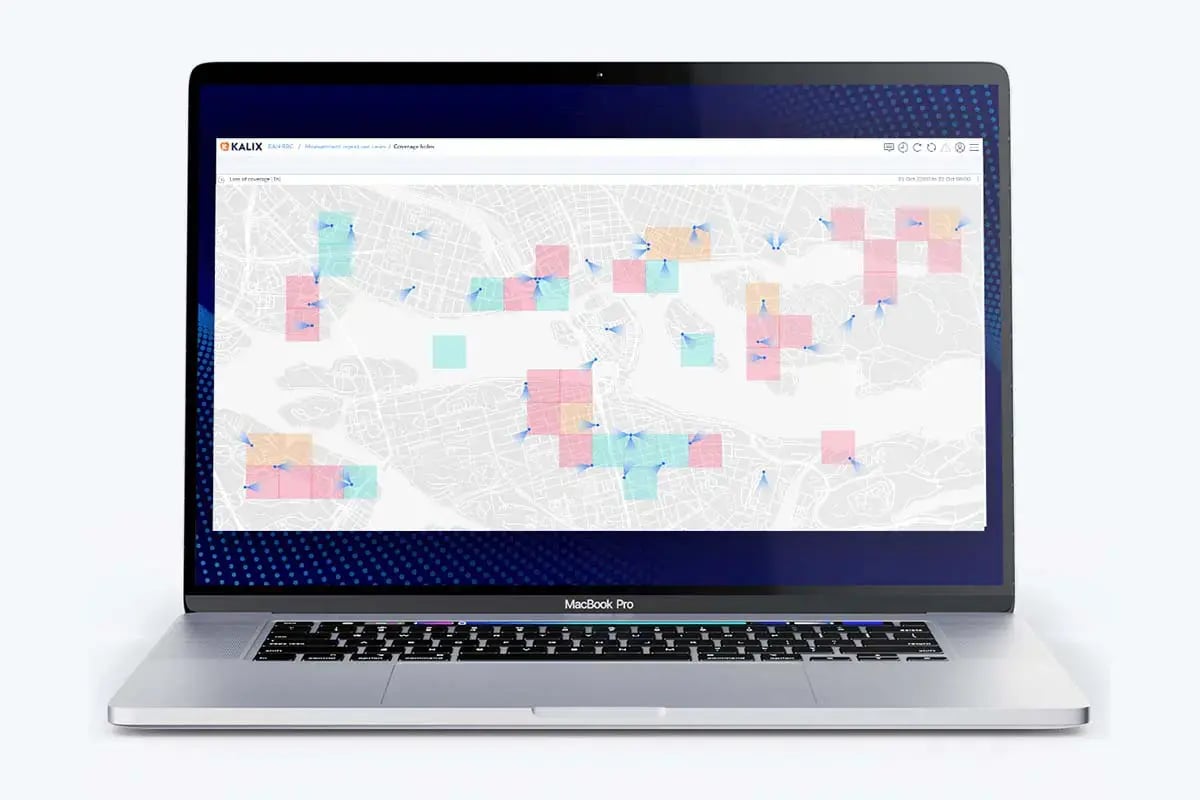 Network monitoring with Geolocaton interface in laptop