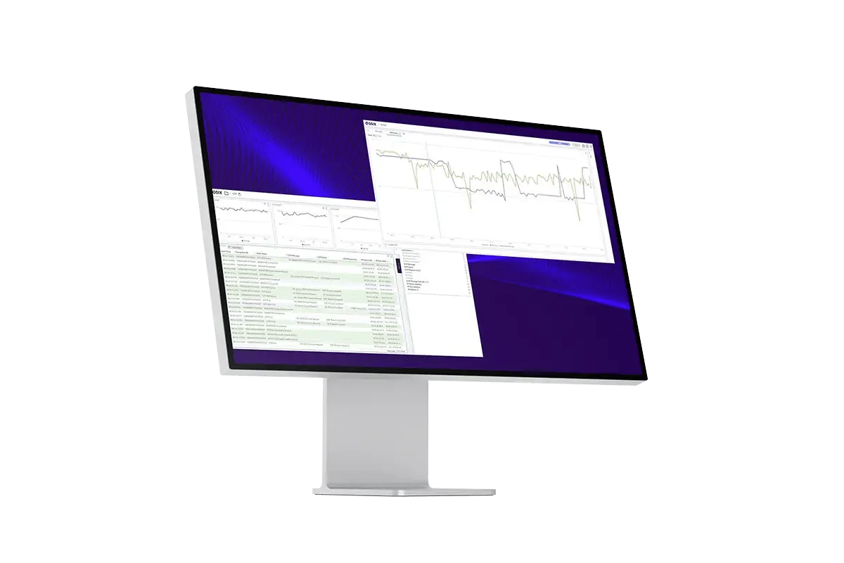 Polystar's monitoring software interface on desktop