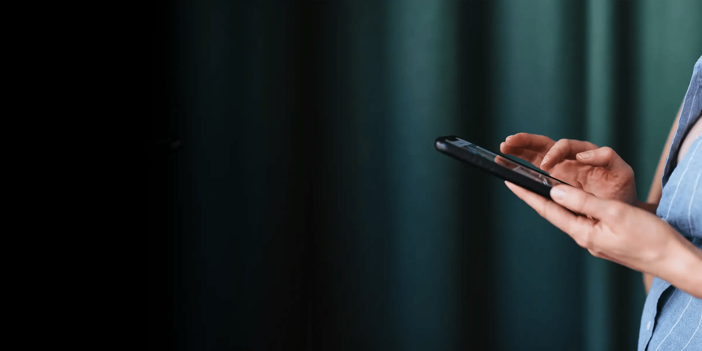 Close Up Photo Of Woman Hands Using A Mobile Phone