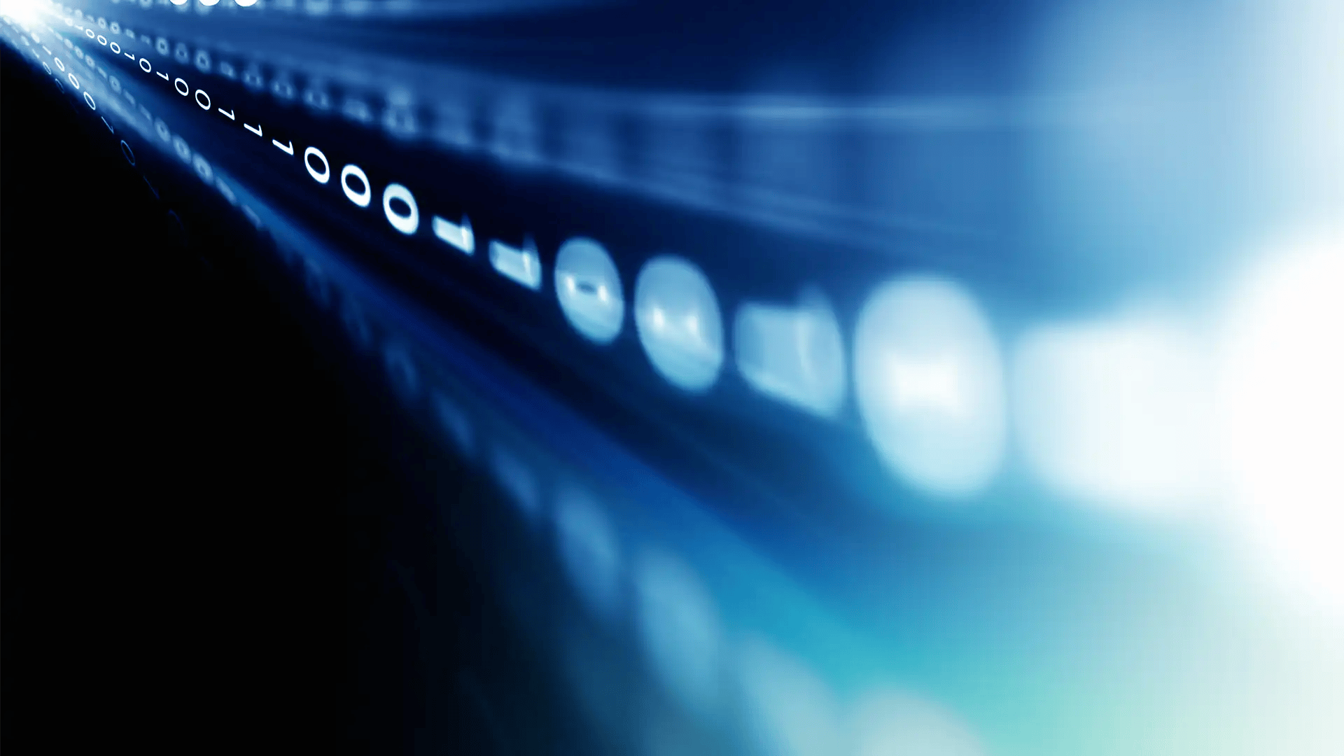 Abstract image visualizing DataOps in Telecommunications