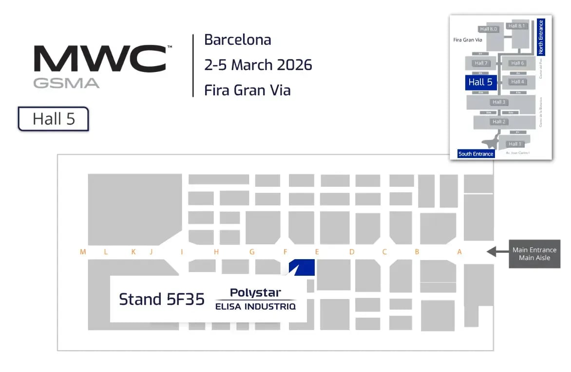 Find Polystar's Stand at MWC Barcelona 2026