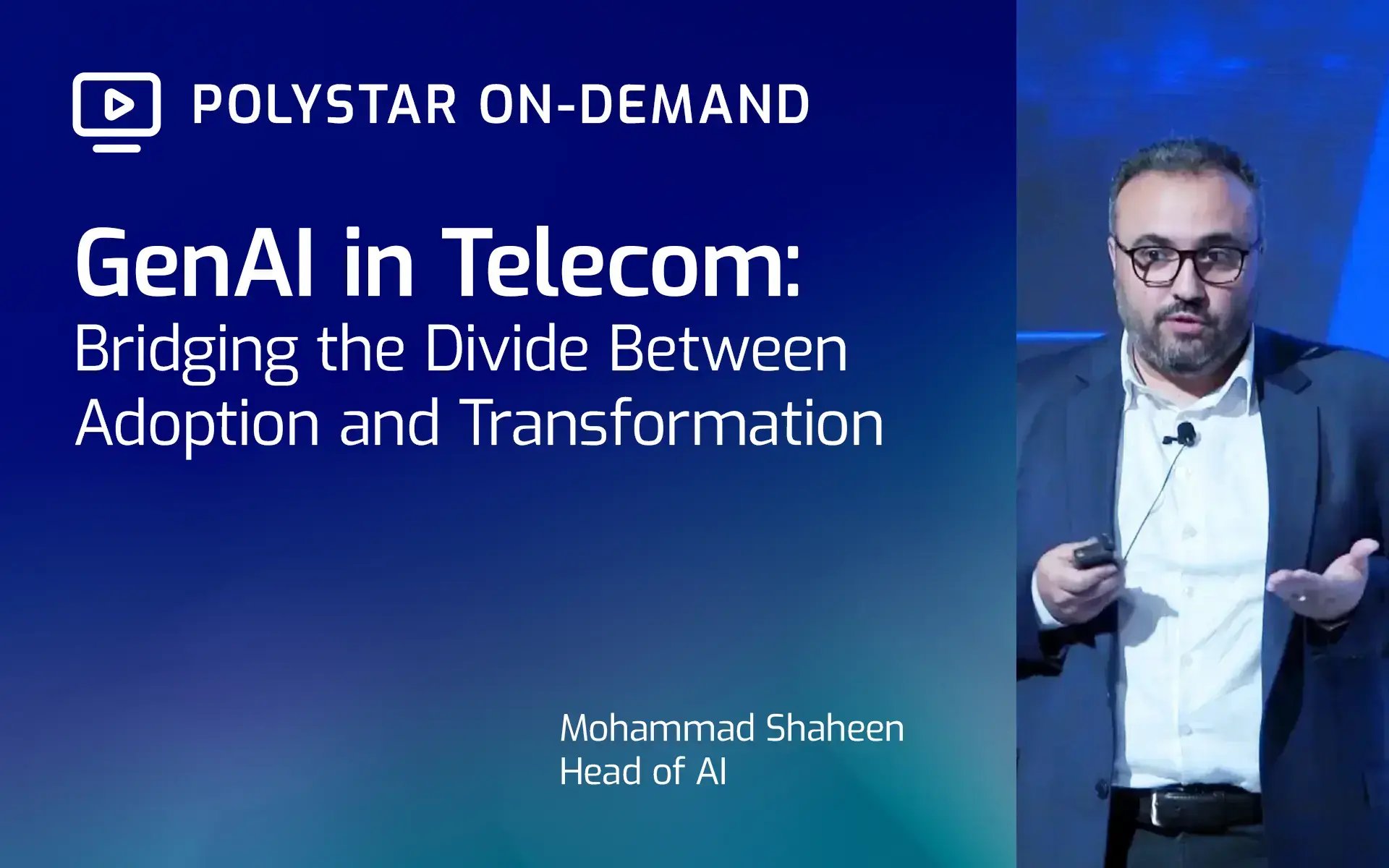 GenAI in Telecom - watch Polystar's webinar on-demand
