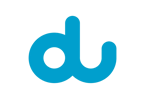 DU logo in brand blue
