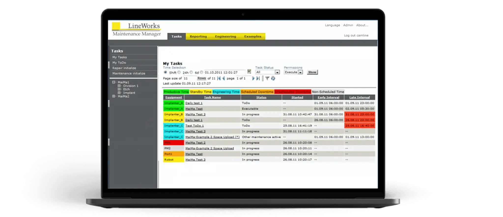 lineworks-maima-user-interface