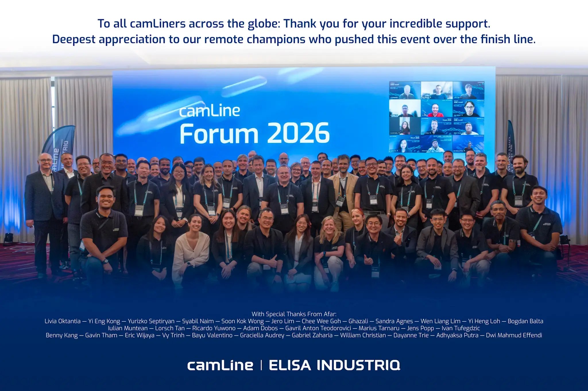 camLine Forum 2026_Group Photo_Only camLiners