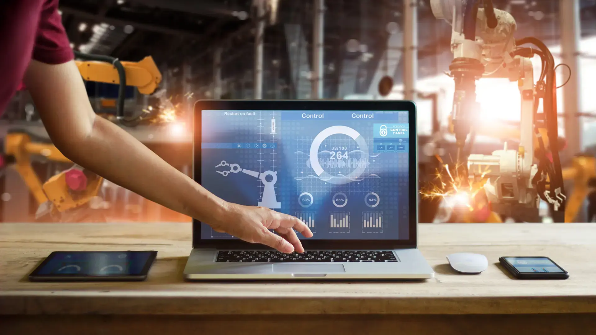 IoT application in Manufacturing