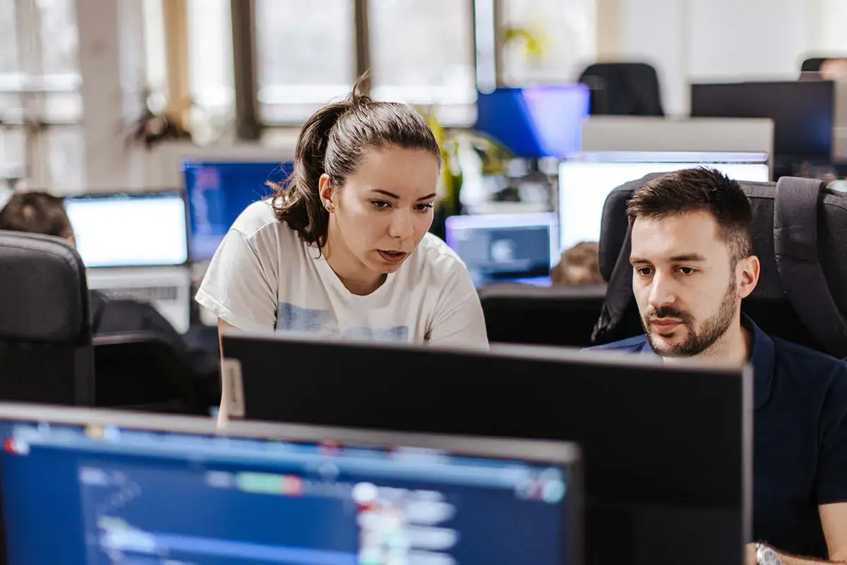 Telecom Operation Support Engineers at work